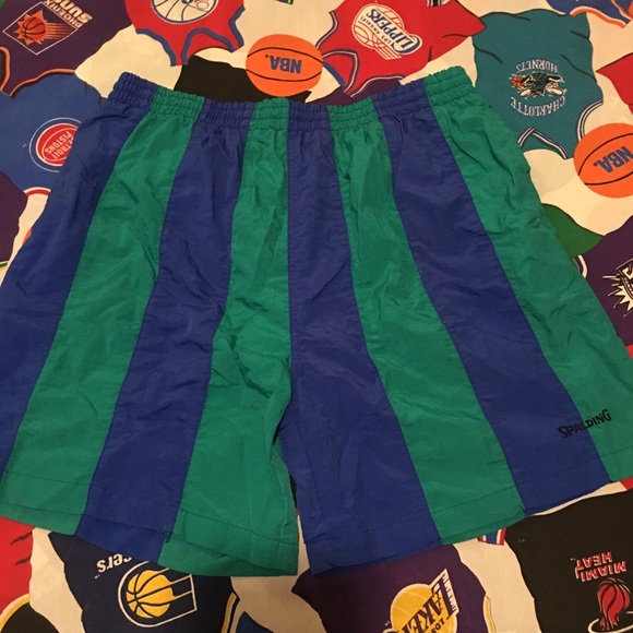 spalding Other - Vintage 90s Spalding colorblock swim/board shorts